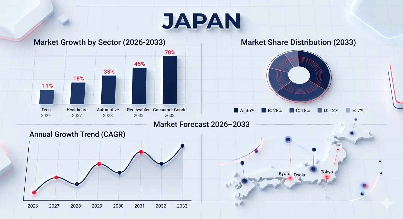 Japan market works